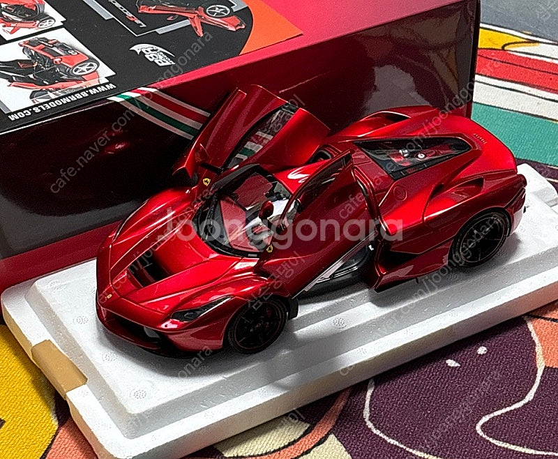 1:18 BBR라페라리 해밀턴 다이캐스트--2