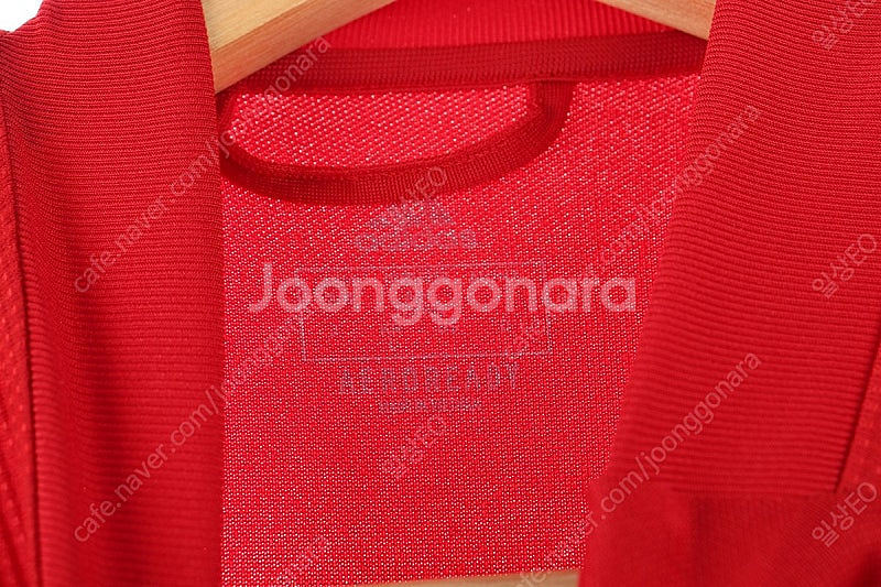 (L) 아디다스 집업져지 트랙탑 레드 폴리 올드스쿨 한...--4