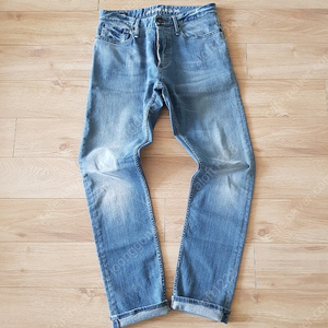 덴함 DENHAM. Razor stretch slim jean. 레이져 스판슬림 빈티지 워싱진. 30사이즈.