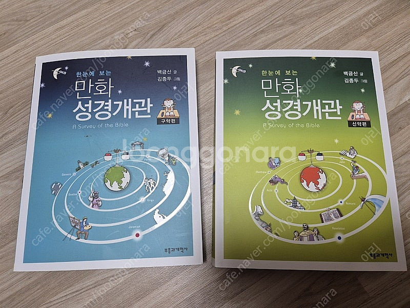 한눈에 보는 만화 성경개관(구약편,신약편)--0