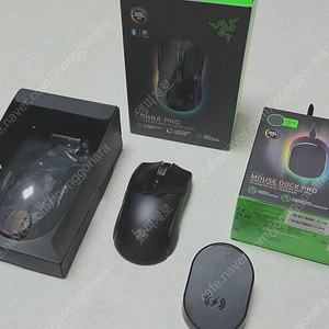 레이저 코브라 프로 + 무선충전독 판매합니다. RAZER Cobra Pro