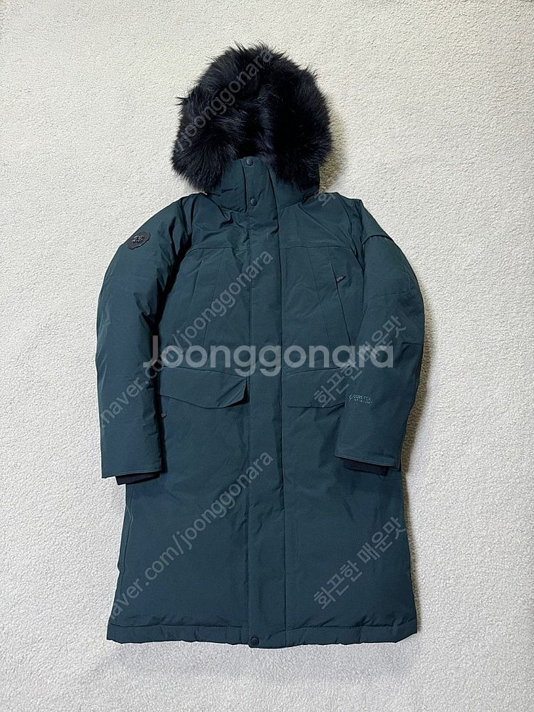 코오롱 안타티카 롱패딩 구스다운 패딩 자켓 M 95 판...--1