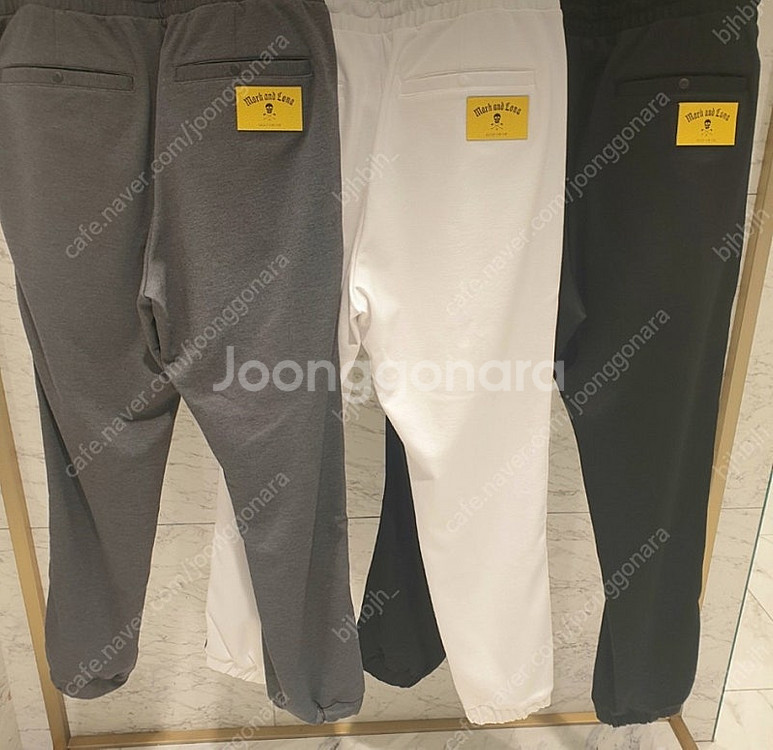 정품 마크앤로나 진그레이 여성 면 조거팬츠xs(55사이...--3