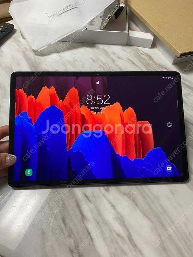 갤럭시 탭S7 LTE 512g 미스틱 네이비 팝니다.--0