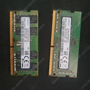 노트북 램 ddr4 8gb, 4gb 팝니다