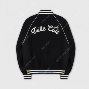 [2] 타일레 바시티 WOOL VARSITY CLUB JACKET BLACK