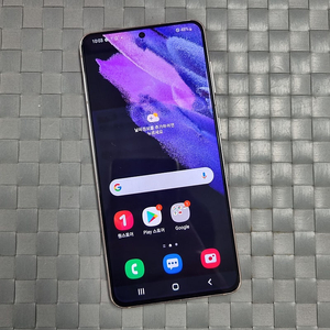 (LG U+)갤럭시S21 256기가 퍼플 22년 7월 상태좋은폰 15만원 판매해요