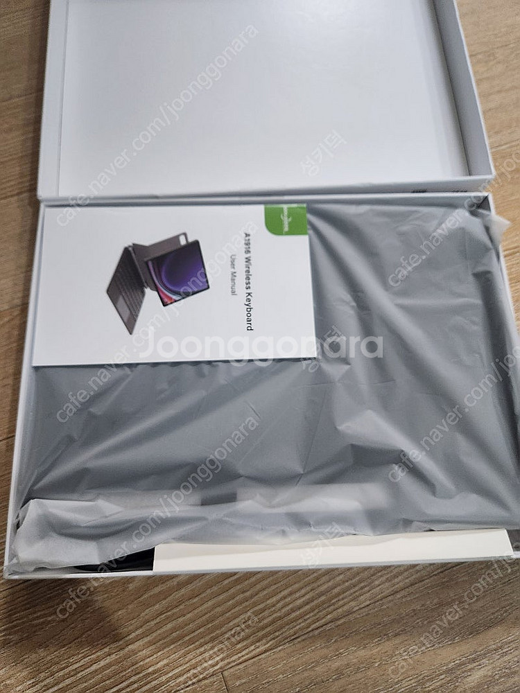 갤럭시탭 s9+ s9+fe등 키보드북커버 12.4인치 ...--1