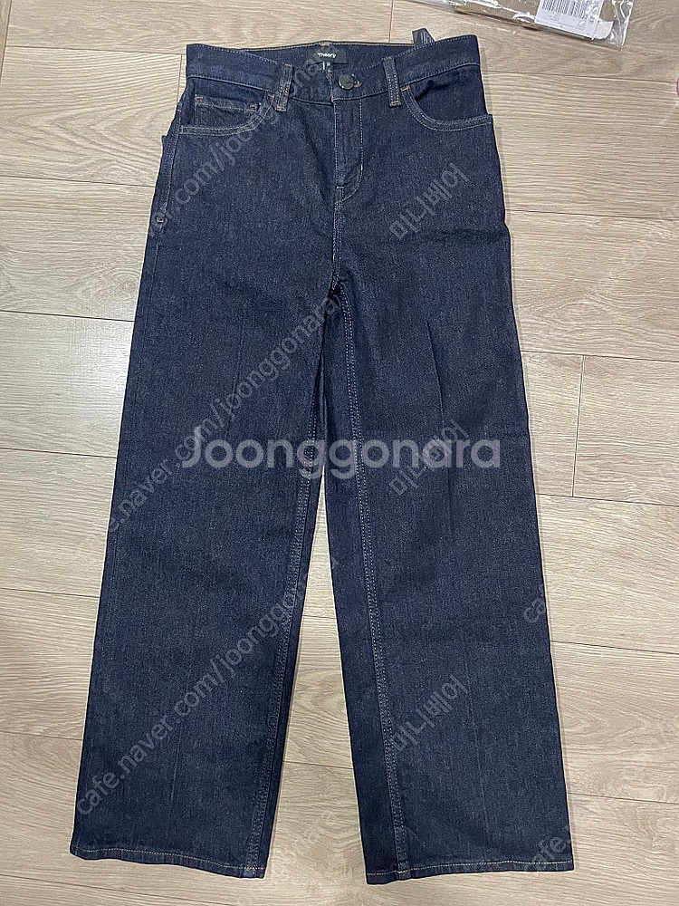 새상품)띠어리 와이드 데님 팬츠--3