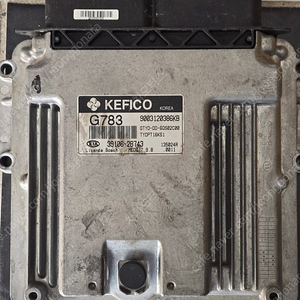 (중고) K3 중고 ECU (초기화제품) 39106-2B743 / 391062B743