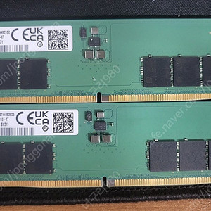 삼성 DDR5 32GB 4800MHZ