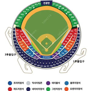 <최저가, 안전거래> 준플레이오프 LG vs KT 3~5차전 명당 1~4연석 양도합니다!