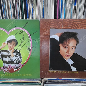 LP - 유현주 1988 1989 1집,2집 싸인반, 김남화 1988 싸인반