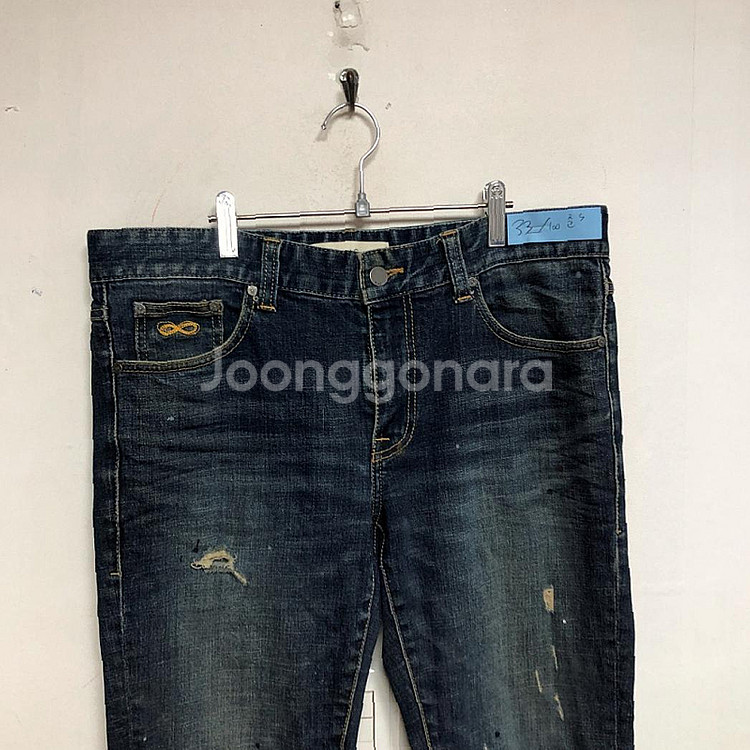 깨끗 플랙 남성 청바지 33인치--1