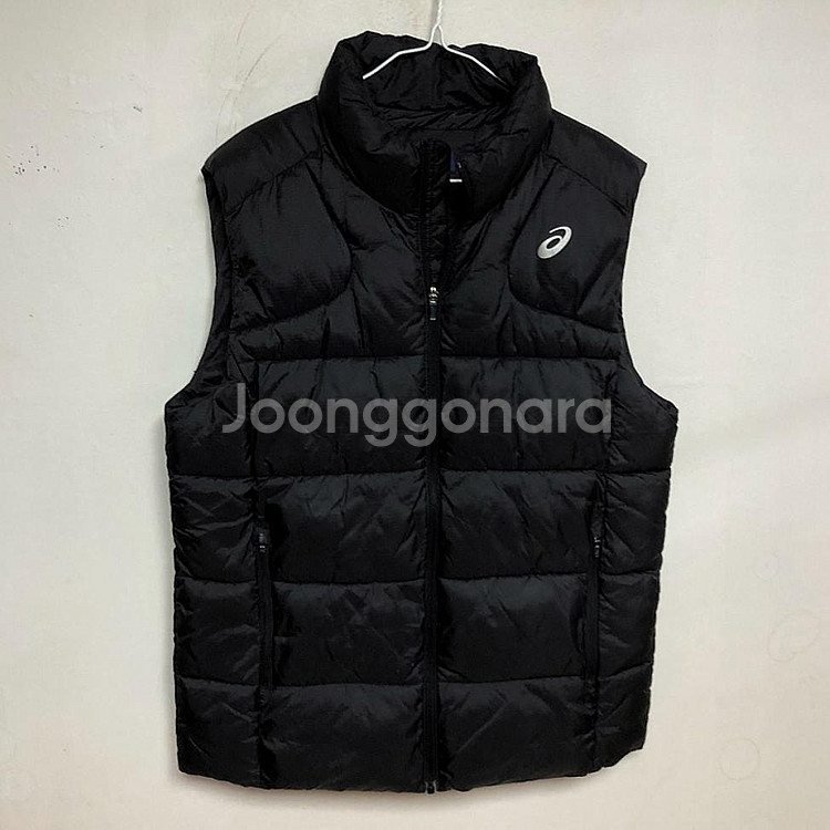판매 아식스 남성 패딩 조끼 100L 깨끗--0