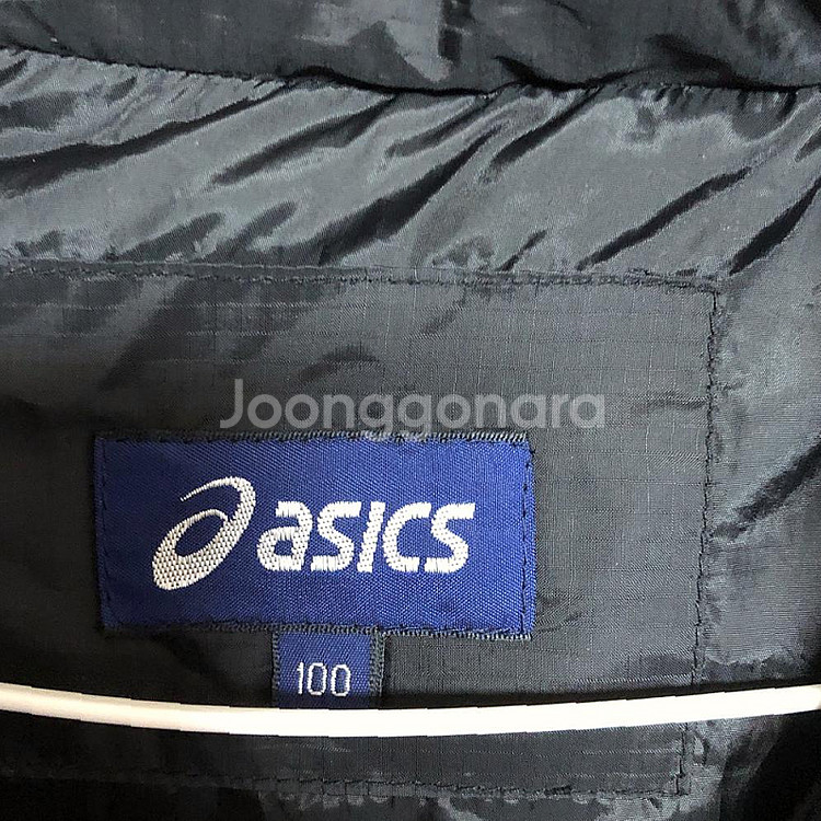 판매 아식스 남성 패딩 조끼 100L 깨끗--3