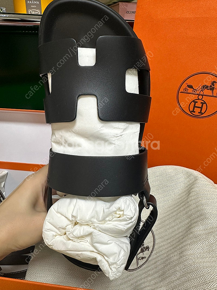 에르메스 지니어스 여성용 (시프레 샌들버전)--4