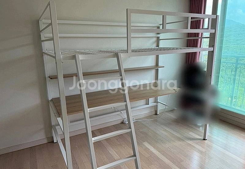 슈퍼싱글 책상형 철제 벙커침대 판매합니다--0