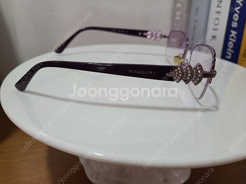 정품 불가리 반무테 안경테 2162 B 378--2