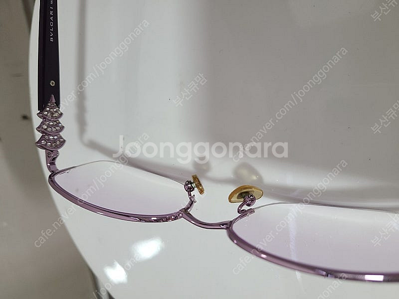 정품 불가리 반무테 안경테 2162 B 378--4