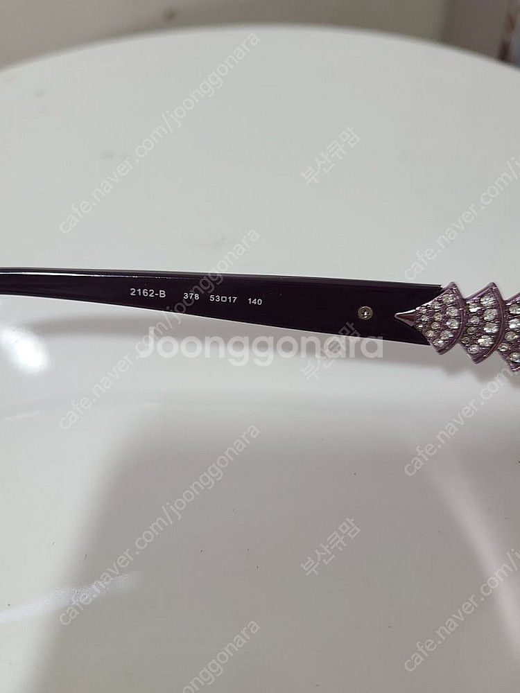정품 불가리 반무테 안경테 2162 B 378--6