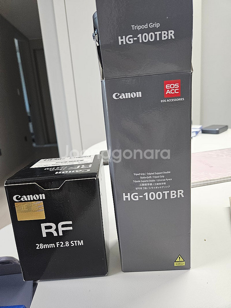 캐논 rf 28mm 렌즈 캐논 삼각대 그립 팝니다--0