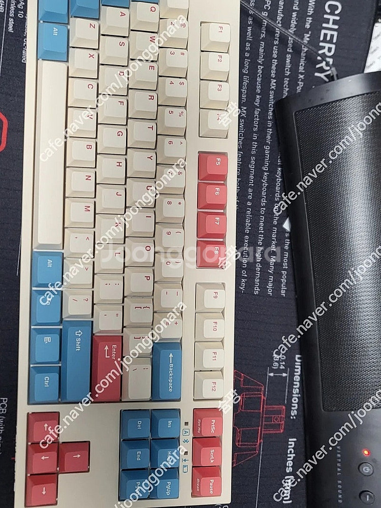 레오폴드 FC750RBT PD 코랄블루 영문 블루투스 ...--0