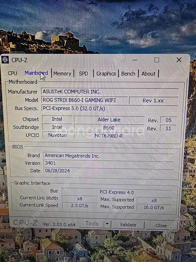 i512500 4060ti 와이파이 가능 메인보드b66...--5