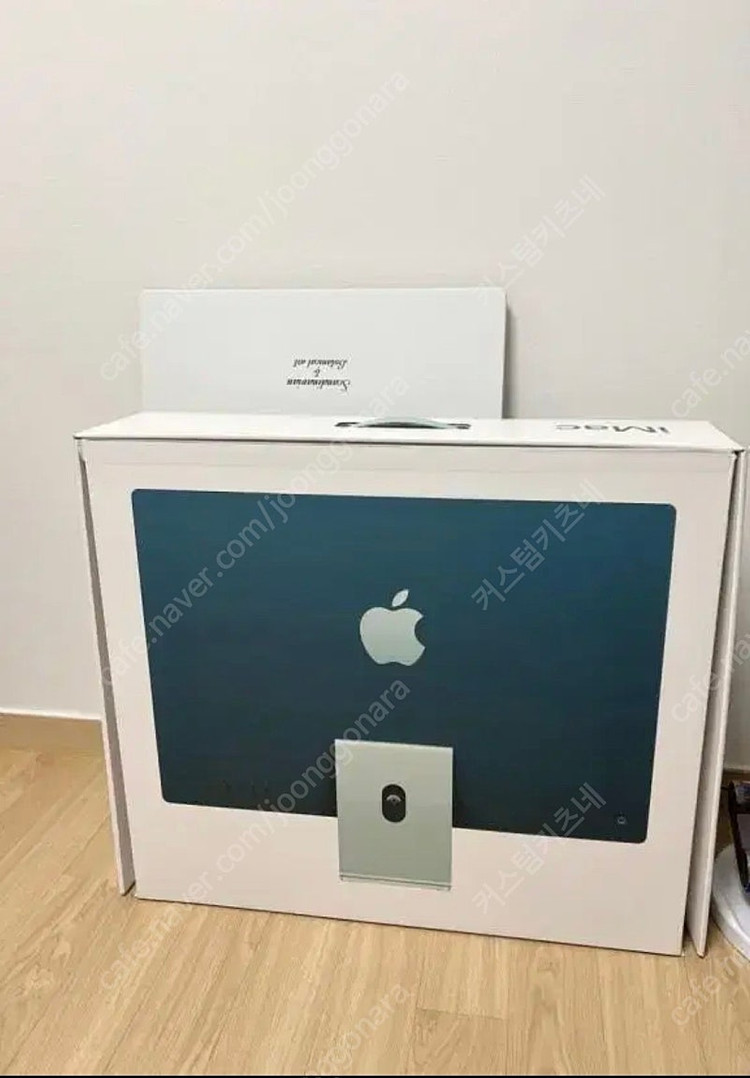 아이맥 24인치 M1 그린 풀박 세트 판매합니다. (가격다운) 이미지