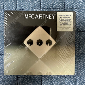 (前 비틀즈) 폴 맥카트니 "McCARTNEY III" UK / EU 발매반 (Made in Germany) CD (Paul McCartney, ex Beatles)