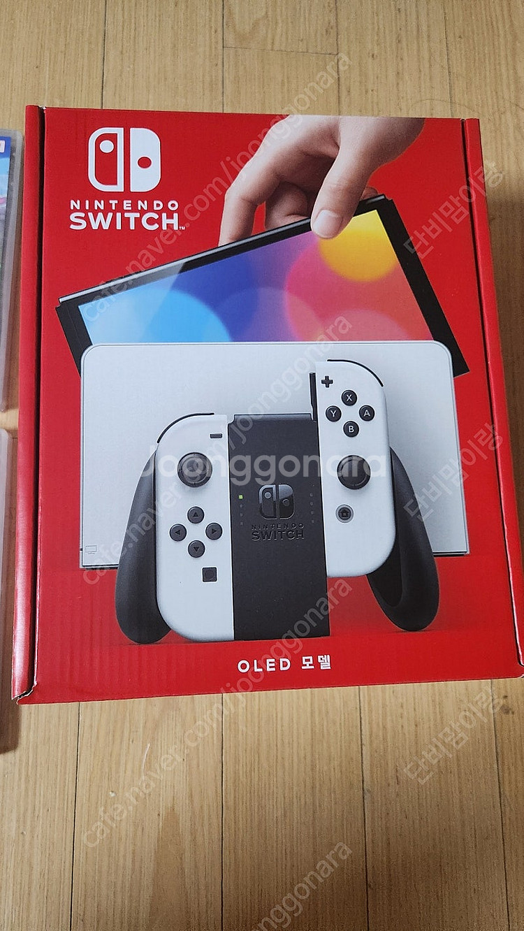 닌텐도스위치 oled 화이트 미개봉 새제품--0