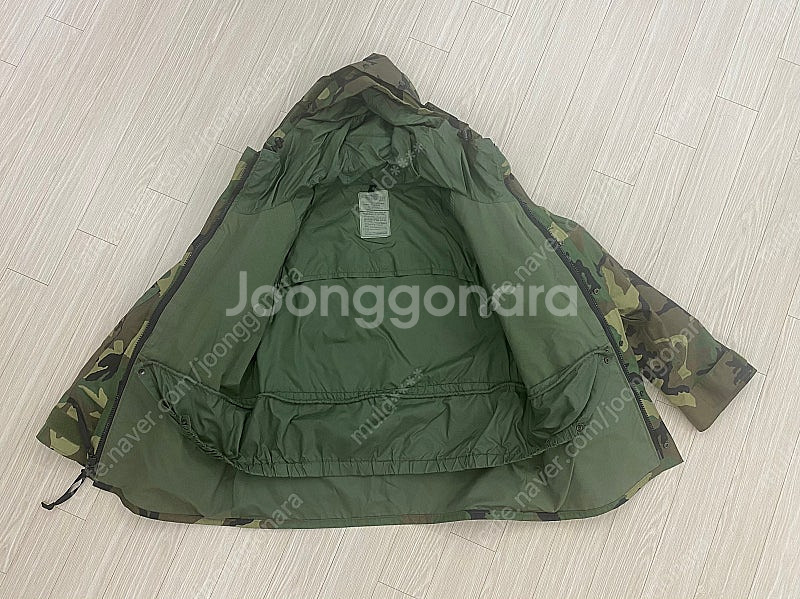 미군 고어텍스 파카 우드랜드 미듐 숏(m-s) 미사용 ...--1