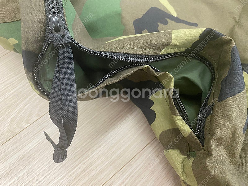 미군 고어텍스 파카 우드랜드 미듐 숏(m-s) 미사용 ...--7
