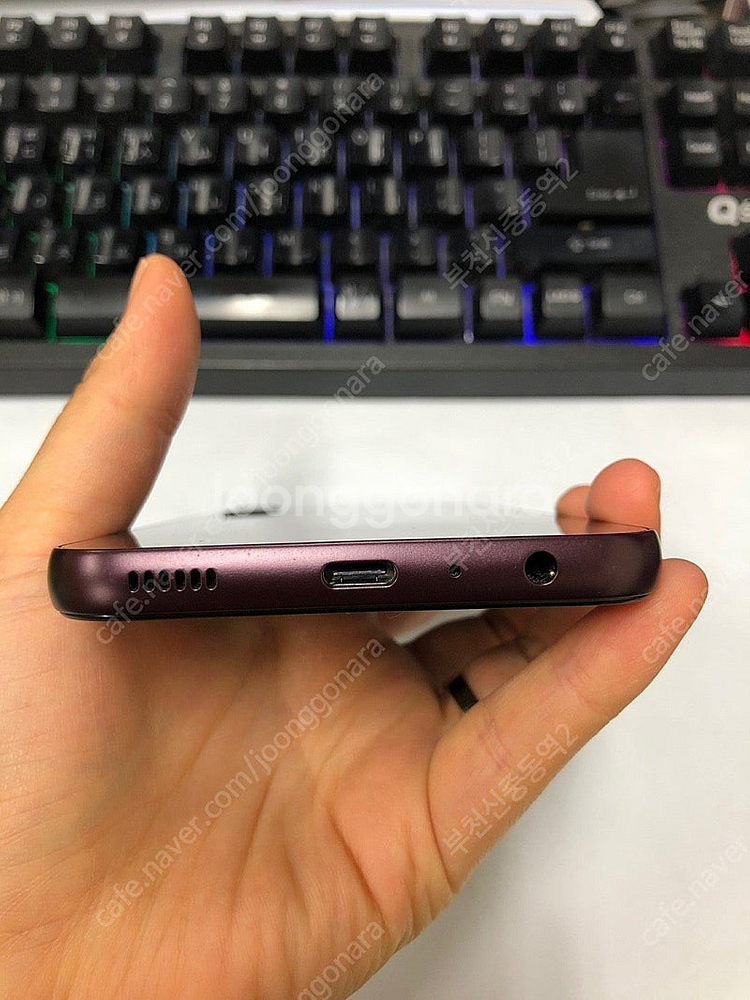 193350 SK 갤럭시A24 버건디 AA급 128GB...--4