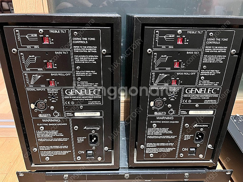 GENELEC 1030a 스튜디오 엑티브 모니터스피커--2
