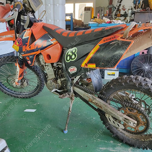 KTM 450 EXC 엔듀로 바이크