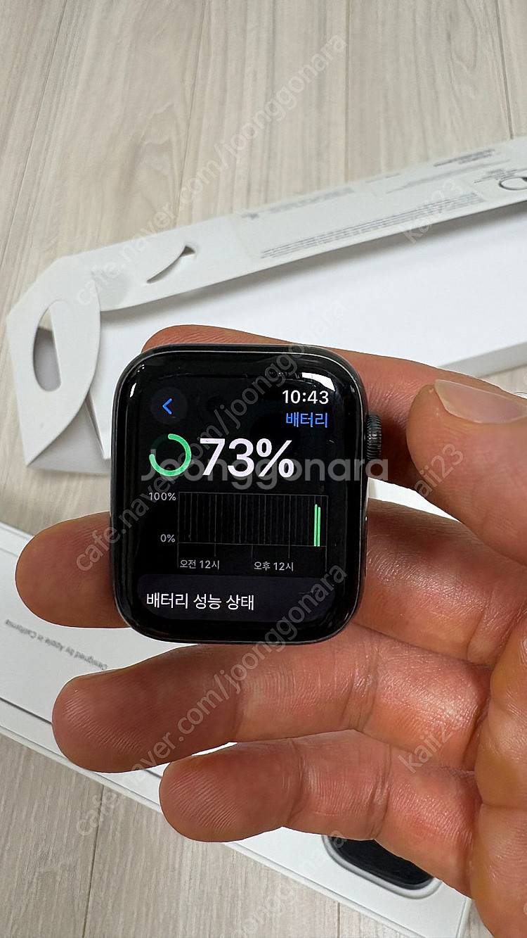 애플워치 5 gps 44mm--3