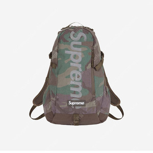 슈프림 백팩 Supreme Backpack Woodland Camo - 24SS