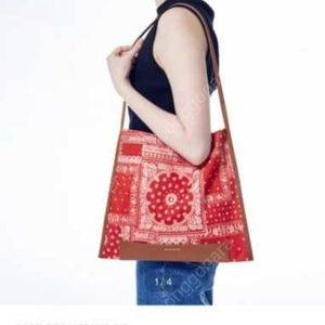 마지셔우드 JOY SHOPPER PAISLEY_red