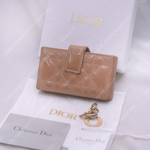 디올 (DIOR) 레이디 스몰 카프스킨 아코디언 컴팩트지갑