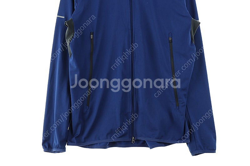 (XL) 나이키 집업져지 트랙탑 블루 폴리 올드스쿨 루...--3