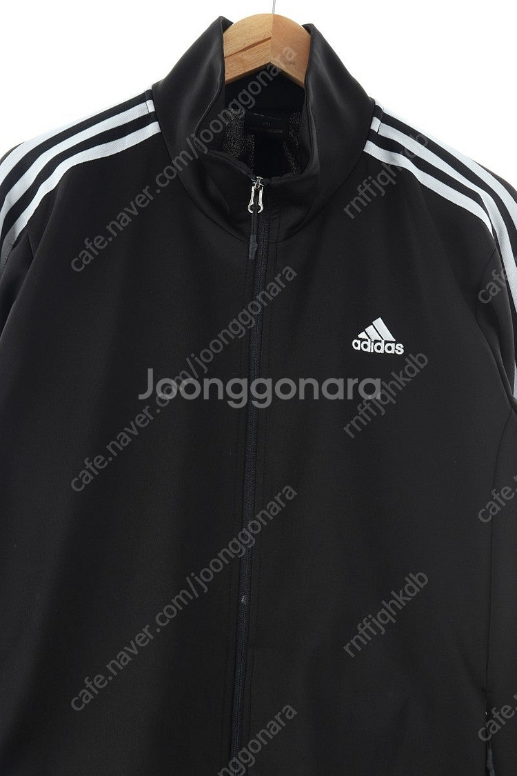 (2XL) 아디다스 집업져지 트랙탑 빅사이즈 블랙 범고...--0