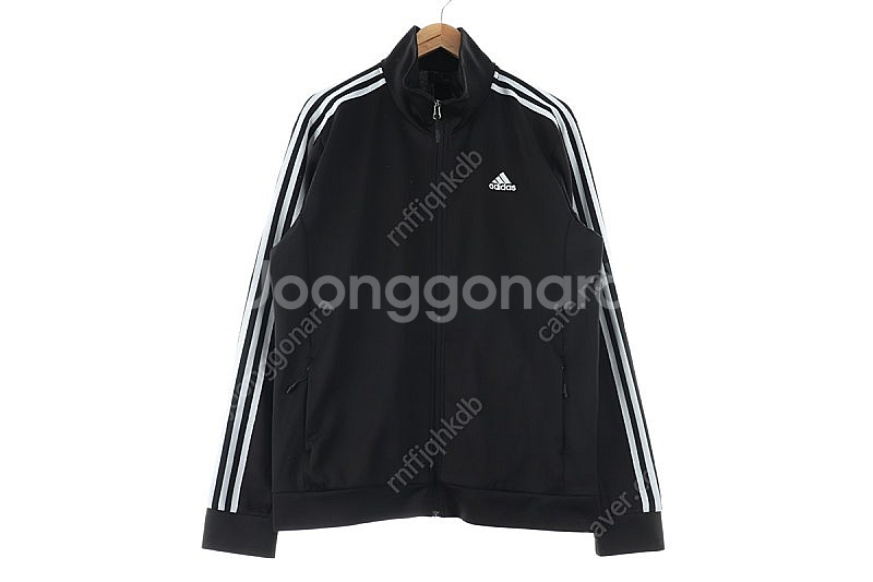 (2XL) 아디다스 집업져지 트랙탑 빅사이즈 블랙 범고...--1
