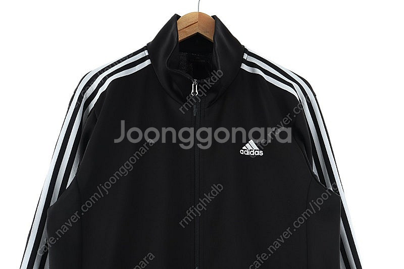 (2XL) 아디다스 집업져지 트랙탑 빅사이즈 블랙 범고...--2
