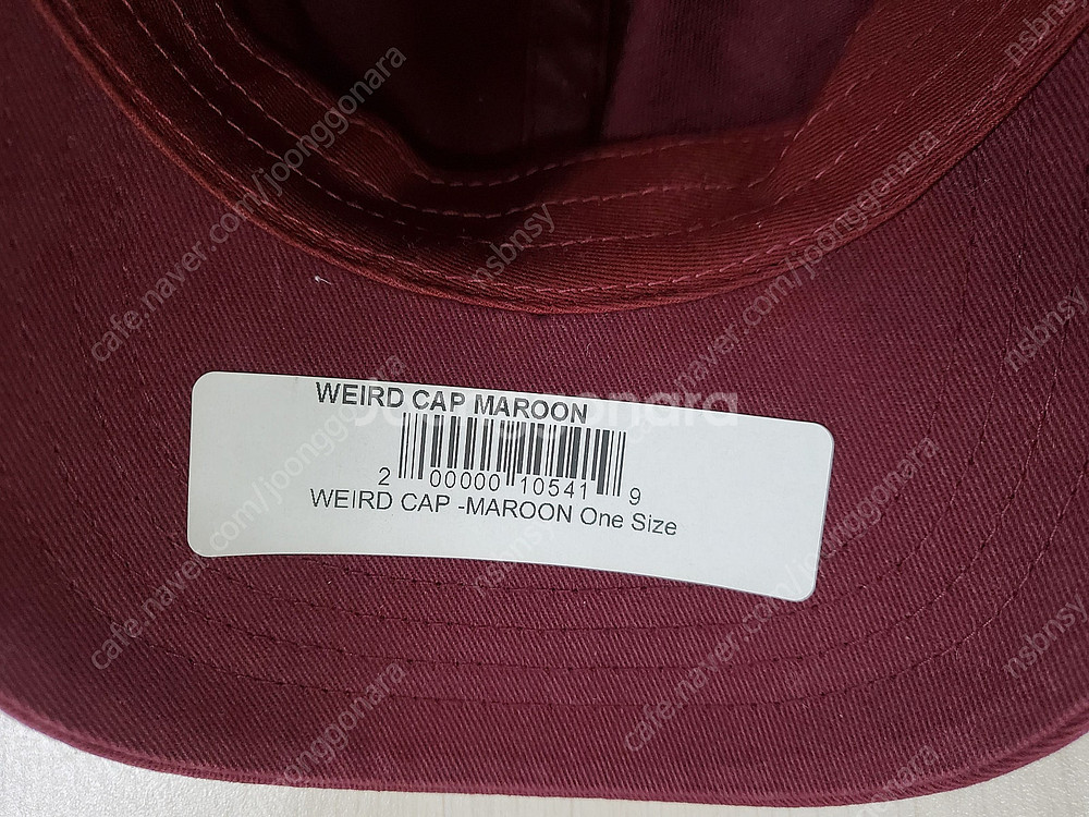 1만원 정리] 미사용 안티소셜소셜클럽 weird cap...--8