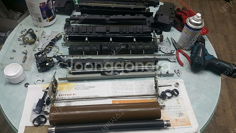 신도리코 d420 새기게같은 중고. a3컬러양면레이저복...--3