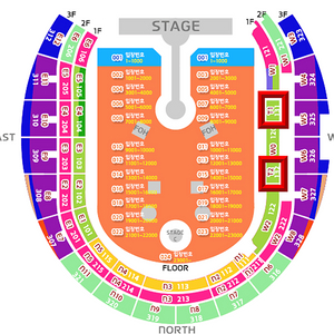 [최고명당] 콜드플레이 COLDPLAY 1층 테이블석 T1, T2구역 1~3열 연석 양도