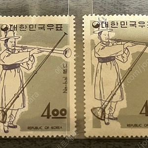 1960년대 악기 에러우표 싸게판매합니다.