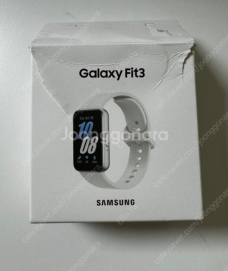 갤럭시 핏3 실버 / 개봉, 미사용 5만원--1