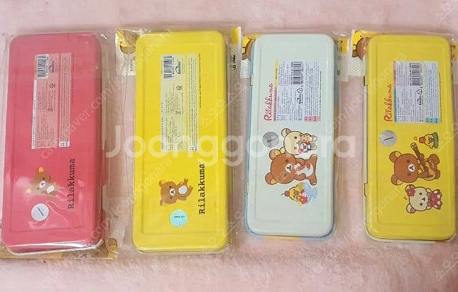 미개봉) 고전 리락쿠마 코리락쿠마 철제 빈티지 틴 필통--1